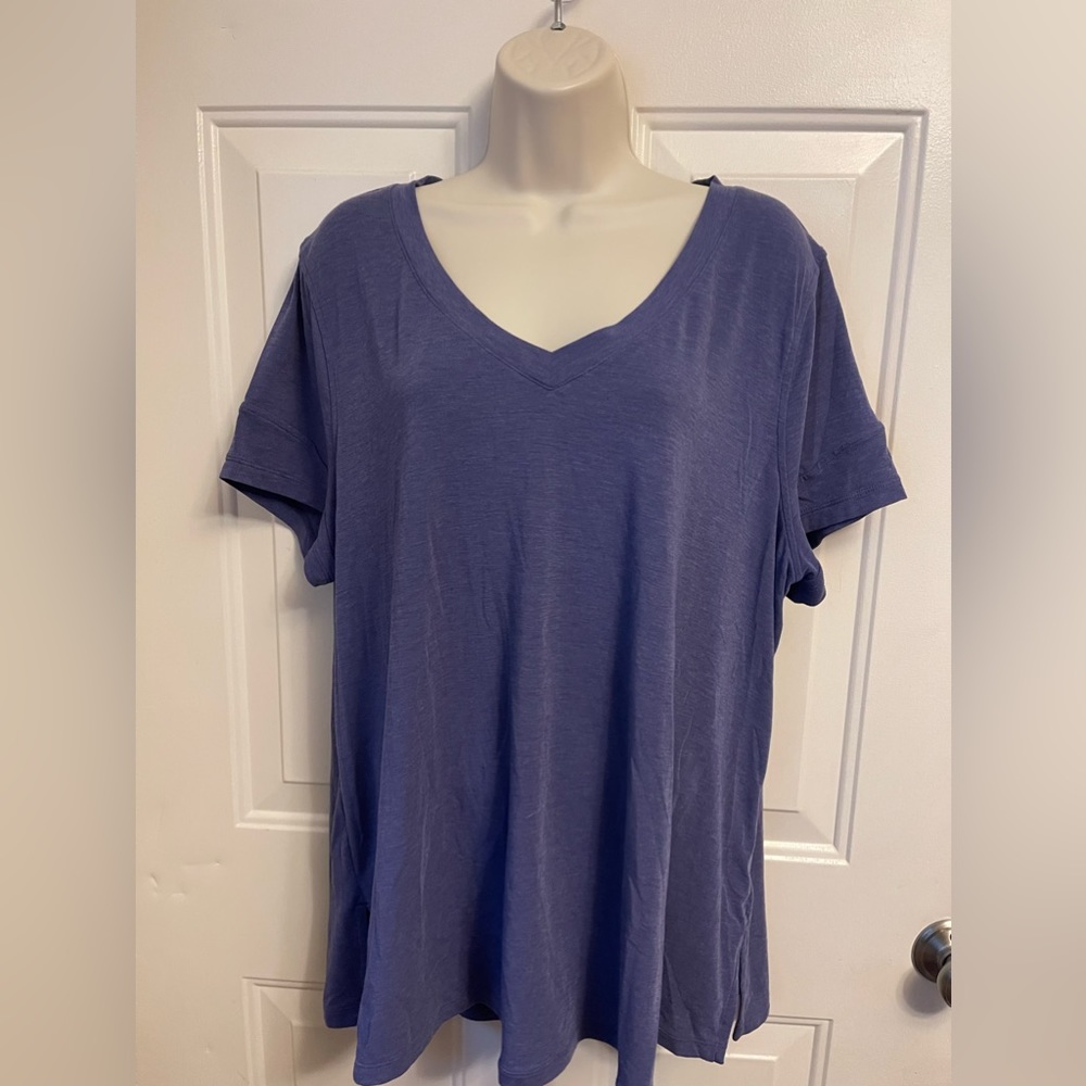 Zella purple-y blue top (size 1X)